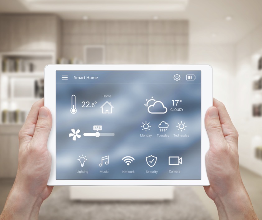 Controllo domotico della casa tramite tablet